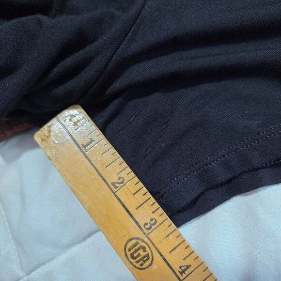 EUC WORN ONCE AERIE BLACK SCOOP NECK SLEEVELESS ROMPER SIZE M - Picture 15 of 16